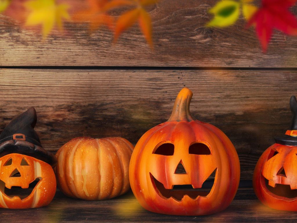 Halloween Kürbisse